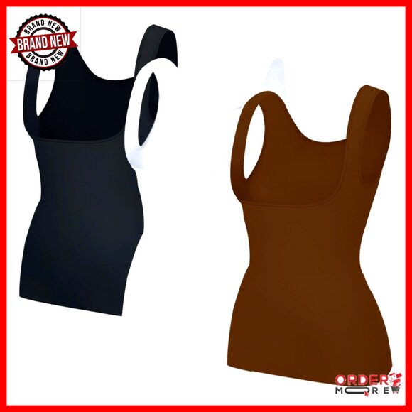 Seamless Tummy Control Shapewear Tank Slimming Compression Camisole Top